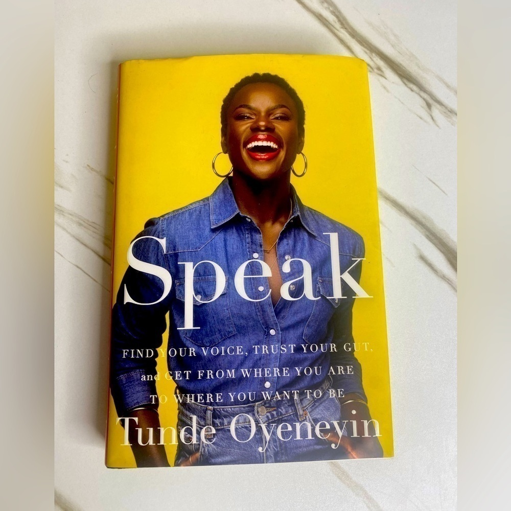 Speak Hardcover Book By Tunde